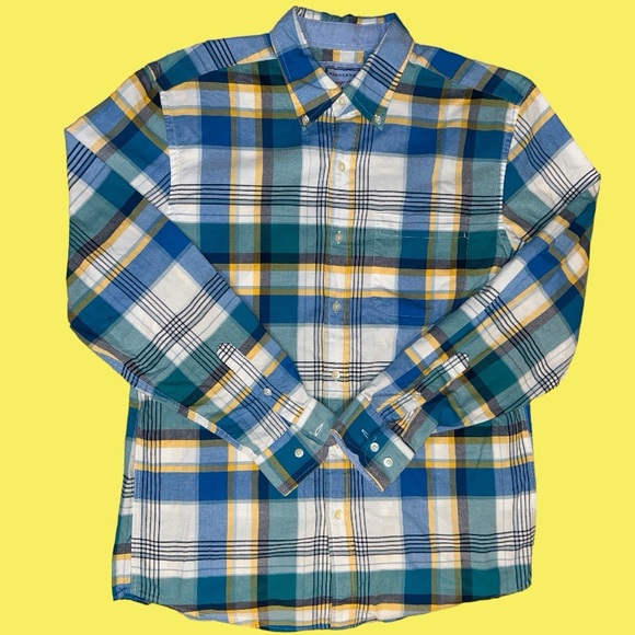 Saddlebred Other - Saddlebred vintage Oxford business casual bright plaid button down
